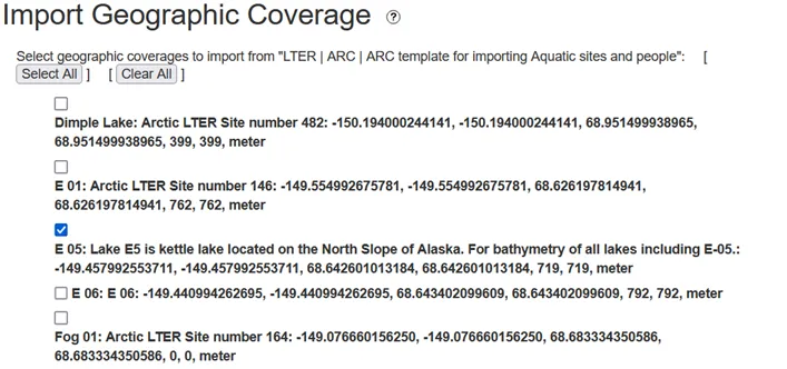 10. Import geographic coverage