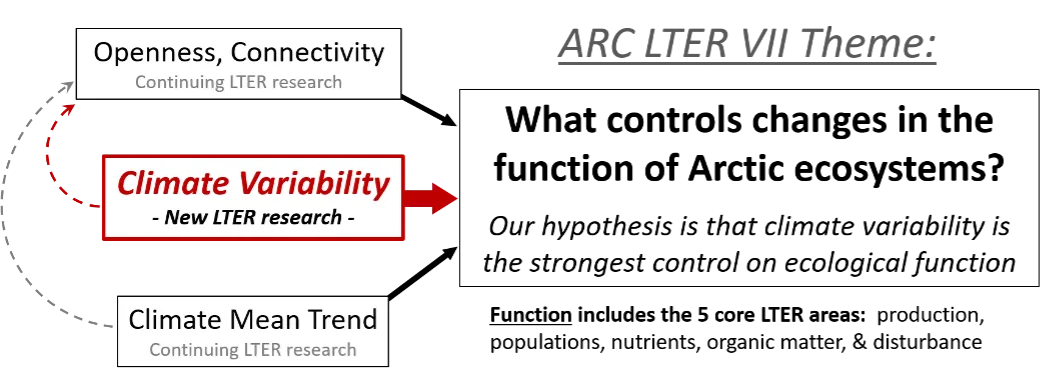 Conceptual Diagram of ARC LTER VII